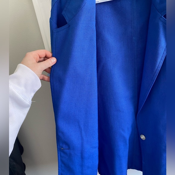 Vintage Clasile Blue Blazer - Picture 11 of 14